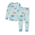 thumbnail image 2 of Burt's Bees Baby Organic Cotton Baby & Toddler Boy Pajama Set, 2-Piece, Sizes 12 Months- 5T, 2 of 2