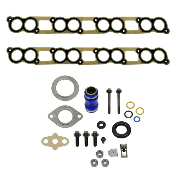 TRQ EGR Cooler Gasket Set for Excursion E350 E450 F250 F350 F450 6.0L Diesel SGA11300