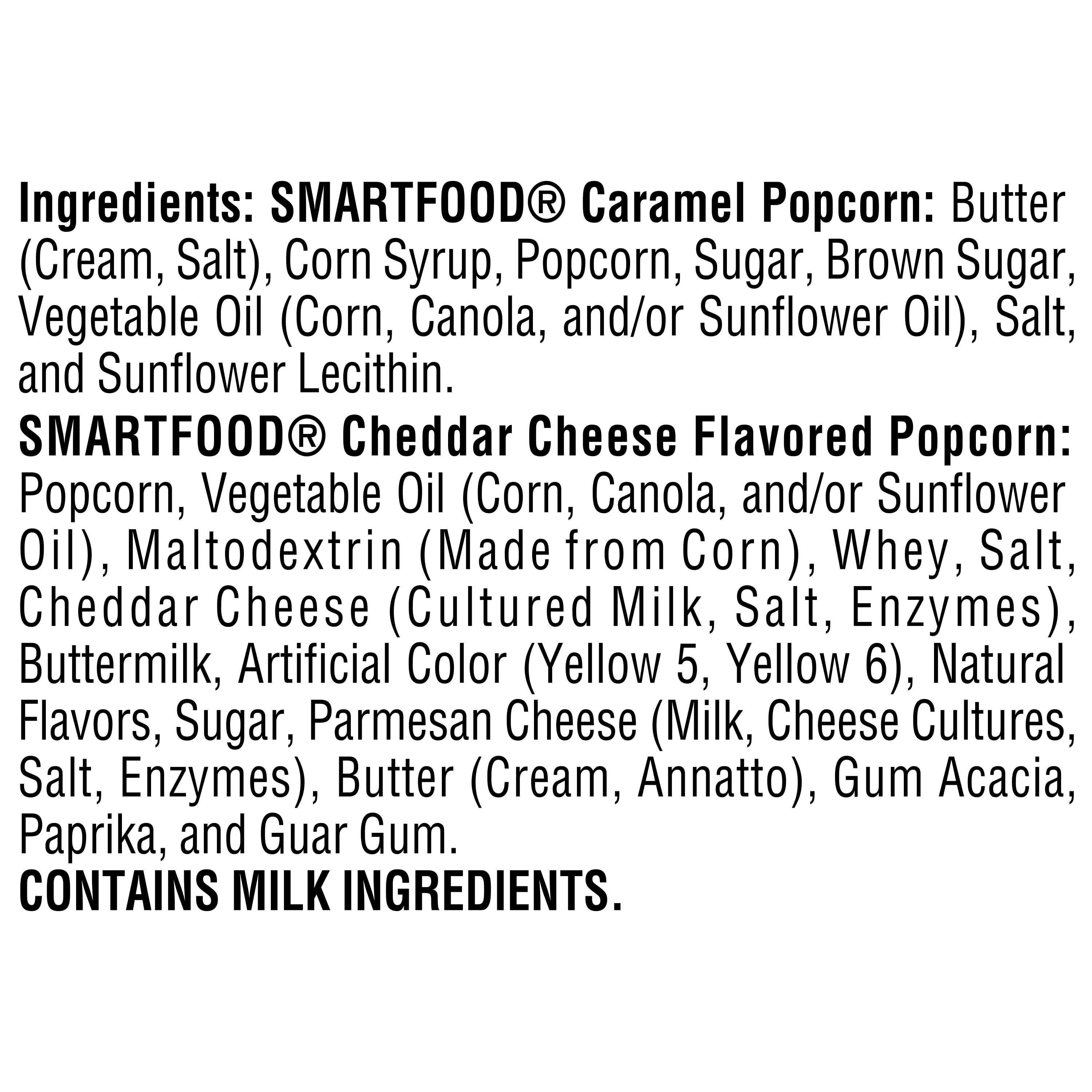 Smartfood Caramel & Cheddar Popcorn, 2,25 oz Bag
