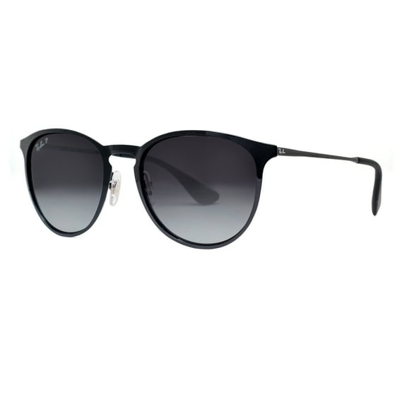 Ray-Ban Erika Black Metal Sunglasses, RB3539-002/T3-54