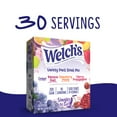 thumbnail image 6 of Welch's Zero Sugar Variety Pack Singles to Go Powdered Drink Mix, Grape, Passion Fruit, Strawberry Peach, Cherry Pomegranate, 30 Count Packets, 6 of 14