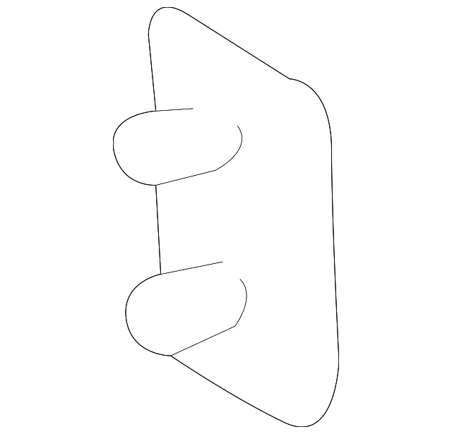 Genuine OE Toyota Lock Retainer - 69375-89103