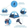 thumbnail image 3 of Veryke Pop Up Camping Tent, Waterproof Beach Tent for Hiking Travel, 3 of 8