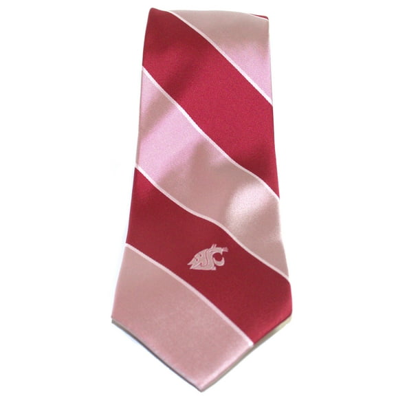 Washington State Cougars Stripe Necktie - Donegal Bay - Unisex - One Size