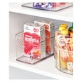 thumbnail image 4 of iDesign Plastic Cabinet and Pantry Storage Bin with Handles, Clear, 4 of 5