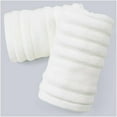 thumbnail image 2 of 2 Pack Ribbed Striped Hand Towels - Hotel & Spa Cotton Face Towels Quick Drying, 2 of 6