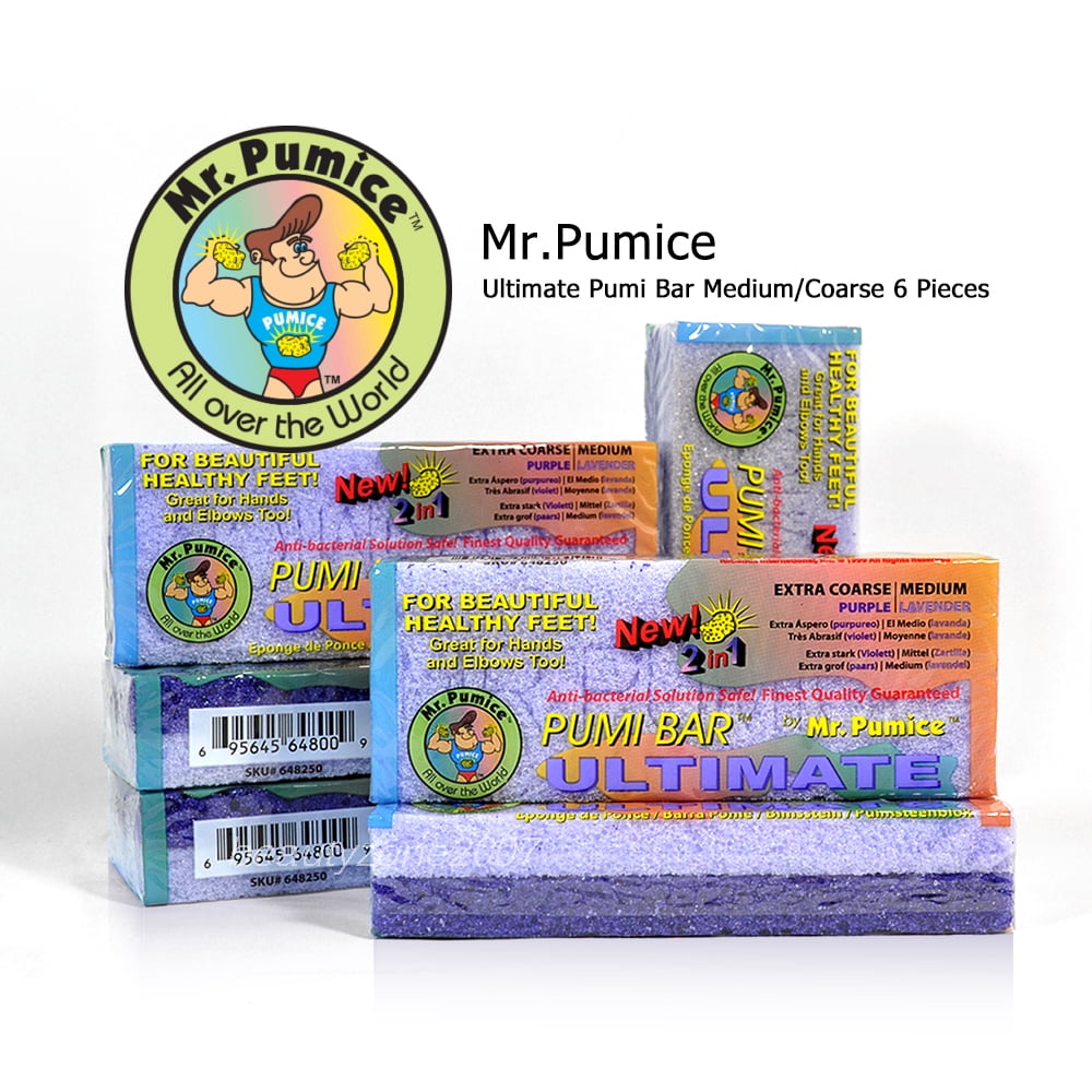 6 Bar Mr. Pumice Ultimate Pumi Bar Medium / Extra Coarse