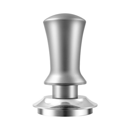 

Espresso Tamper Station 51/53/58mm Press Evenly Short Handle with Calibrated Spring Tamper Tool for Handmade Coffee Silver 51MM