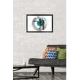 thumbnail image 2 of Star Wars: Saga - Boba Fett - Disk Design Wall Poster, 14.725" x 22.375", Framed, 2 of 3