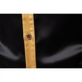 thumbnail image 6 of Spring Men's Satin Luxury Color Blocked Shirts Fashion Smooth Tuxedo Long Sleeve Shirt Wedding Party Prom Casual Shirt Business, 6 of 9
