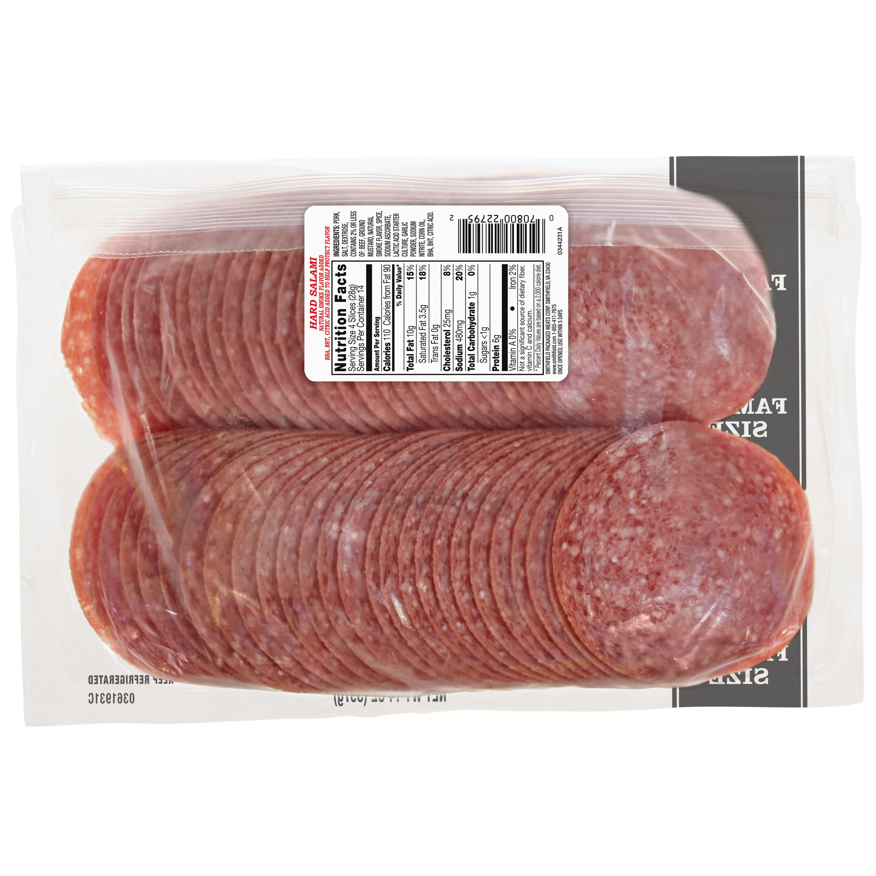 Smithfield Prime Fresh Hard Salami, 14oz