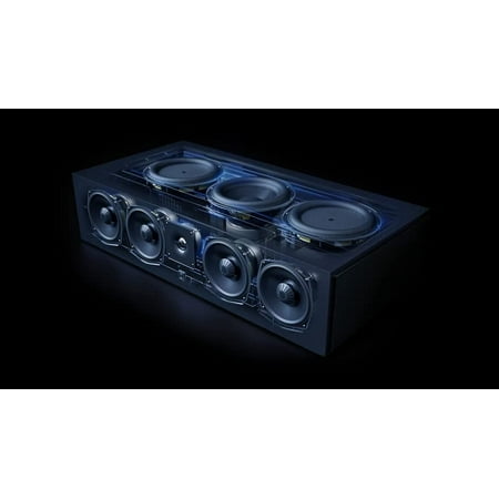 Definitive Technology - Dymension DM30 4.25” Flagship Center-Channel Speaker (Each) - Black
