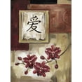 thumbnail image 2 of Fields, Wendy 14x18 Black Ornate Wood Framed with Double Matting Museum Art Print Titled - Sen I, 2 of 4