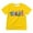 0-Yellow2349, variant on Tiijoy Girls Easter Shirt Letter Print Short Sleeve Crew Neck T-Shirt Tee Top, Sizes 2-12