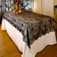 thumbnail image 4 of Awtlife Mantel De Encaje De Halloween, Telaraña De Murciélago Para Decoración De Fiesta De Halloween, 48 "X 96", 4 of 5