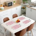 thumbnail image 3 of Cartoon Unicorn Placemats Set of 4 Rainbow Placemat for Kitchen Dining Table 18"x12" for Boys Girls Teens Love Heart Table Place Mats Easy to Clean Botanical Floral Indoor Outdoor Decor Table Mats, 3 of 4