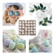thumbnail image 4 of BRIGHTFUFU 1 set Huevos blancos de Pascua Encantadoras de Pascua Sin terminar Huevo Sin terminar Partes Disposición de la fiesta, 4 of 7