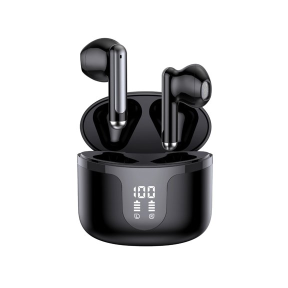 Unbranded Wireless Earbuds - 2025 New, High-Quality Sound, Noise-Cancelling | Semi-In-Ear Sports Headphones for Men & Women