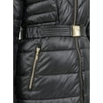 thumbnail image 5 of Kensie Women's Belted Faux Down Coat with Faux Fur Collar, 5 of 5
