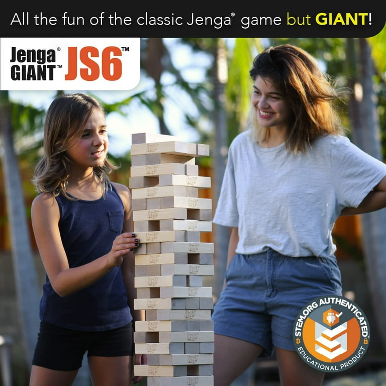 ジェンガ Jenga Jenga Giant JS6 - Premium Hardwood Oversized Game Set for