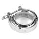 thumbnail image 4 of 2.5in VBand Flange Clamp Kit T304 Stainless Steel Accessory for Turbo Exhaust Downpipes, 4 of 5
