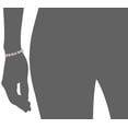 thumbnail image 4 of Pulsera de tenis Swarovski Una Angelic con cristales de oro rosa, 4 of 6