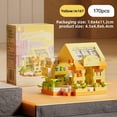 thumbnail image 1 of Mini City Street View Flower Shop Building Blocks, Cute Creative House Model Bricks, Girls DIY Assembly Educational Toy, Collectible Desktop Decoration Gift for Kids, 1 of 7