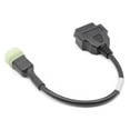 thumbnail image 3 of Cable Adaptador Obd2 De 6 Pines A 16 Pines Conector De Detección De Fallas De Motocicleta Compatible Con Kawasaki Moyic VI011378-00, 3 of 6