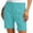 Mint Green, variant on Yifymode Women's High Waist Stretch Bermuda Shorts Knee Length Straight Leg Twill Shorts for Golf Hiking & Sports,Sky Blue L