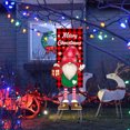 thumbnail image 3 of Feliz Navidad Goblin Bandera Colgantes Faceless Doll Garden Flags (Lantern Goblin), 3 of 7