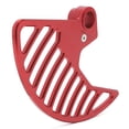 thumbnail image 3 of Red Front Brake Rotor Guard Caliper Mount for Surron Ultra Bee Electric Bike, 3 of 5