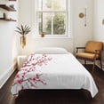 thumbnail image 4 of Cherry Blossom Large Tapestry for Bedroom Wall Hanging Tapestry, Spring Pink Floral Branches Watercolor Ceiling Backdrop Tapestries Poster Blanket Wall Decor for Teens Room Living Room Dorm 85" x 90", 4 of 8