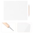 thumbnail image 2 of KAKOWELY Transfer Carbon Paper 1 Set Graphite Transfer Carbon Paper and Tracing Paper with Double Ended Tracing Stylus Dotting Tools for Wood Paper Stone, 2 of 5