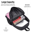 thumbnail image 5 of Daiia Breast Cancer Awareness2 Backpack for Men and Women -Durable Backpack Large Capacity, Water-Resistant Bag with Adjustable Straps and Laptop Compartment, 5 of 9