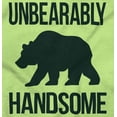 thumbnail image 2 of Unbearably Handsome Funny Bear Pun Youth T Shirt Tee Boys Infant Toddler Brisco Brands 18M, 2 of 5