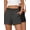 Grey+Black, variant on Rosvigor 2 Pack Women Shorts High Waisted Athletic Shorts for Women with Pockets for Gym Workout Running Lounge