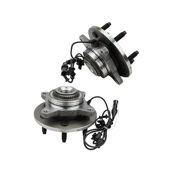 Front Wheel Bearing Hub Assembly Set of 2 - Compatible with 2003 - 2006 Ford Expedition 4WD 2004 2005