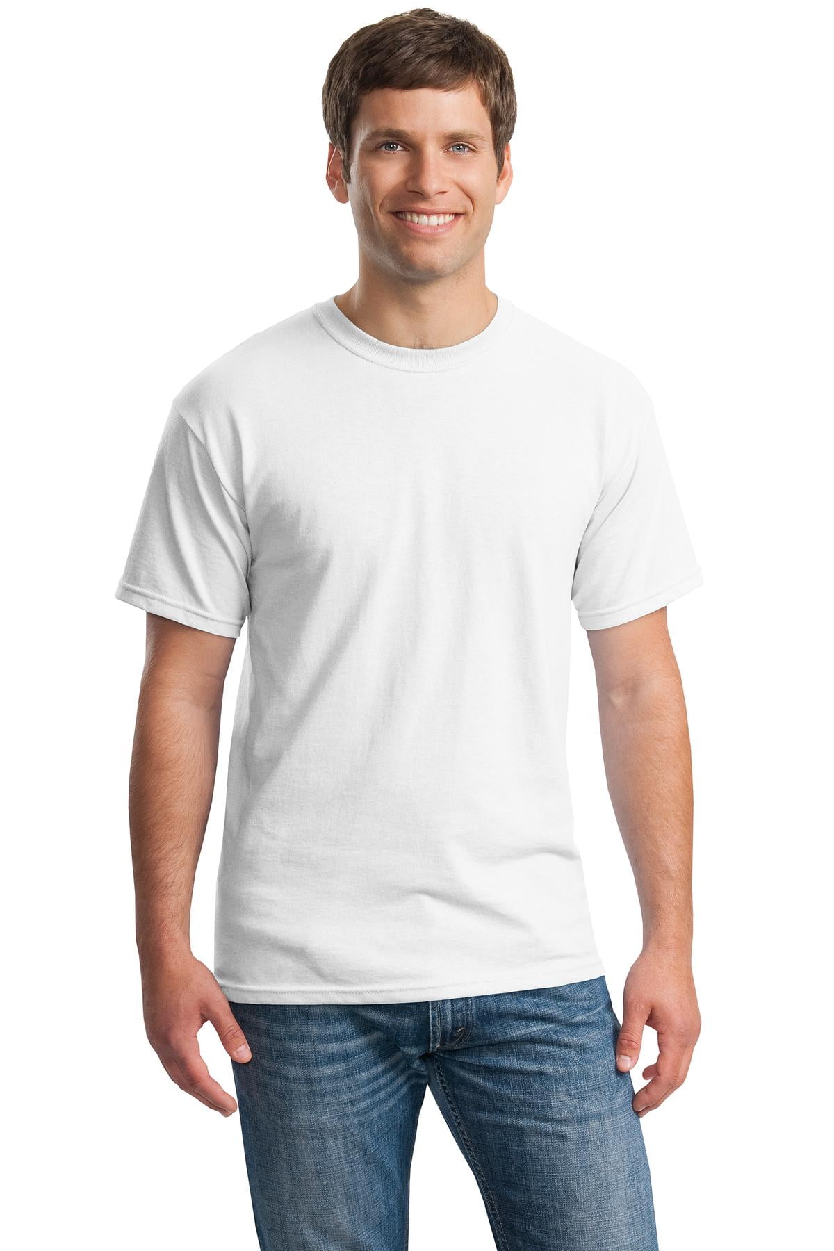 Gildan Heavy Cotton Adult T-Shirt 5000-Unisex Short Sleeve Casual Cotton T-Shirt