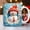 C, variant on Clearance Glass&Bottle under $5,Merry Christmas Xmas Cute Snowman Ice Snowflake Winter Funny 3D Mug Black White Drinking Cup Sublimation Design 11oz & 15oz Ceramic Mug Coffee Tea Lovers Gift For