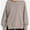 Coffeegrey, variant on Women Oversized Sweatshirts Crewneck Side Slit Pullover Long Sleeve Casual Tops