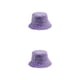 thumbnail image 4 of Minnieouse Disfrute de aventuras al aire libre Durable y fácil de limpiar Gorra de pescador Elegante sombrero de pescador blanco Cómodo sombrero púrpura M (56-58 cm) 2piezas, 4 of 6
