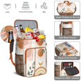 thumbnail image 5 of Retro Style Backpack Cooler 26 Cans – Waterproof Leakproof Insulated Cooler Bag with Vintage Artistic Patterns, Ideal for Camping & Everyday Lunch, 5 of 6