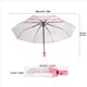 thumbnail image 4 of 4X Paraguas Transparente Paraguas Automatico para Lluviaautomatico Compacto Plegable Estilo A Prueba de Viento Paraguas Transparente , Transparente & Borde Rosado, 4 of 8