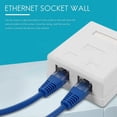 thumbnail image 2 of RJ45 Network Socket - with CAT6A LAN Cable Port for Network Cable, 2 of 5