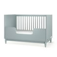 thumbnail image 3 of Child Craft Toddler Guard Rail for Wynwood Crib Conversion, Durable MDF Construction, Nautical Gray, 3 of 4