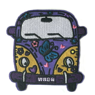 Waves Heart Patch Iron On Patches On Clothes Van Gogh Outdoor