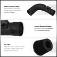 thumbnail image 2 of AJP Distributors JDM Cold Air Intake CAI Induction System Kit Black Aluminum Pipe + Heat Shield Filter Compatible/Replacement For Subaru BRZ Scion FRS Toyota 86 2013 2014 2015 2016 2017 2018 2019 2020, 2 of 6