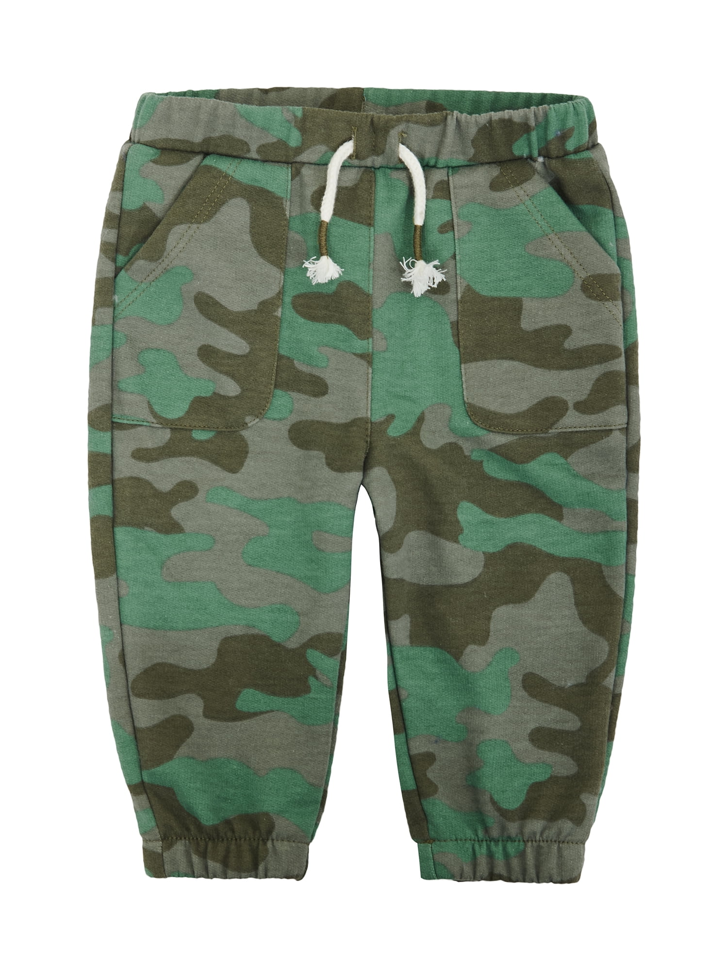 Wonderluxe Baby Boys' Teddy Fleece Pullover and Jogger Pants Set, 2-Piece, Sizes 0/3M-24M