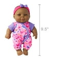 Kid Connection Deluxe 9" Baby Doll Play Set, 48 Pieces, African