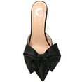 thumbnail image 5 of Journee Womens Tiarra Mules Mid Stiletto Pointed Toe Evening Pumps, Widths Available, 5 of 10